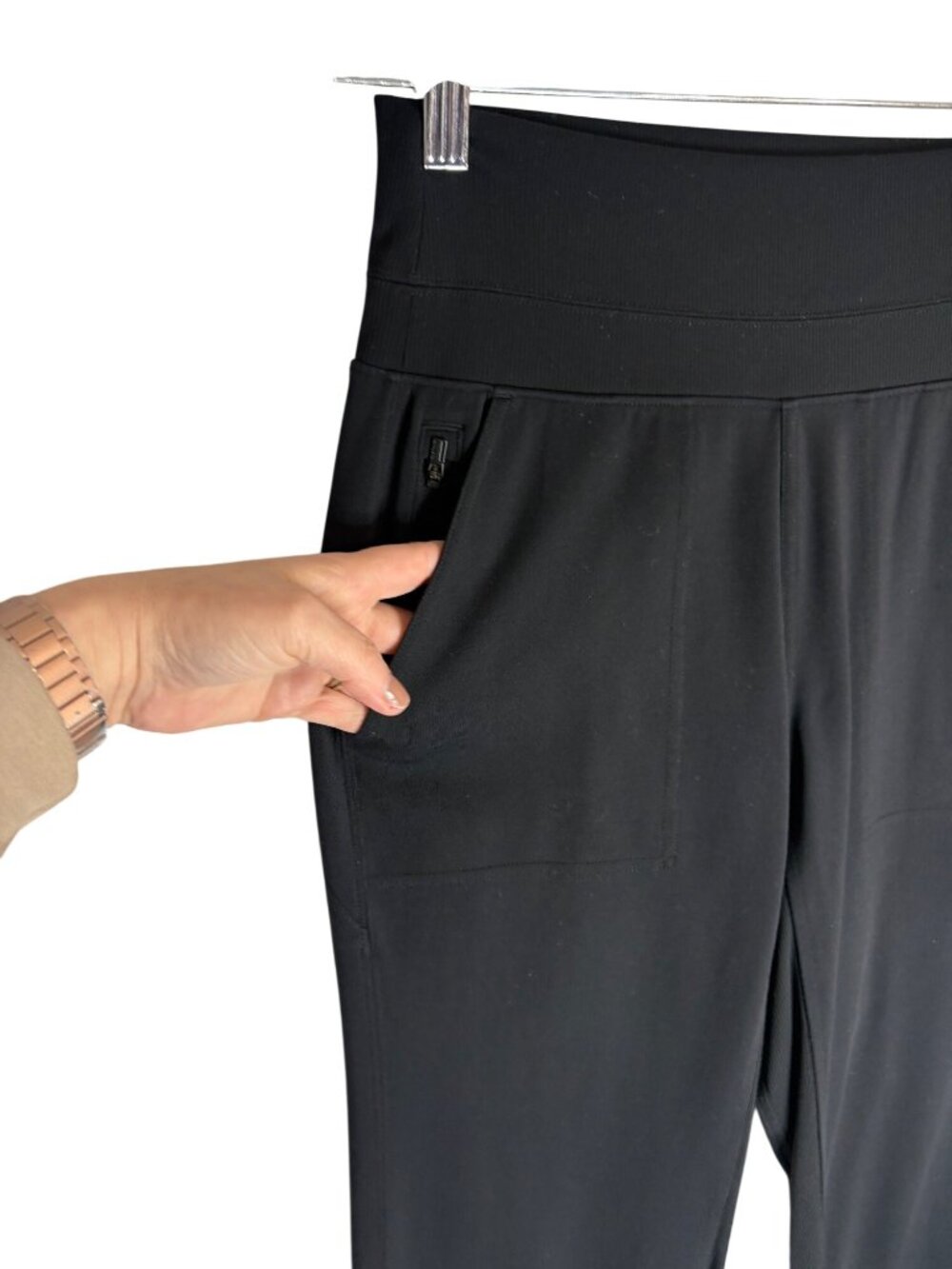 Athleta Venice High Rise Jogger Black-sz XS - Picture 8 of 12